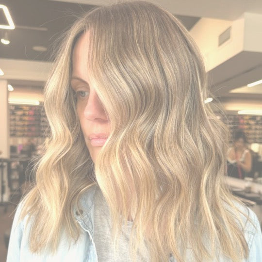 BFCM Full Highlight + Glaze + Haircut + Blowdry Package