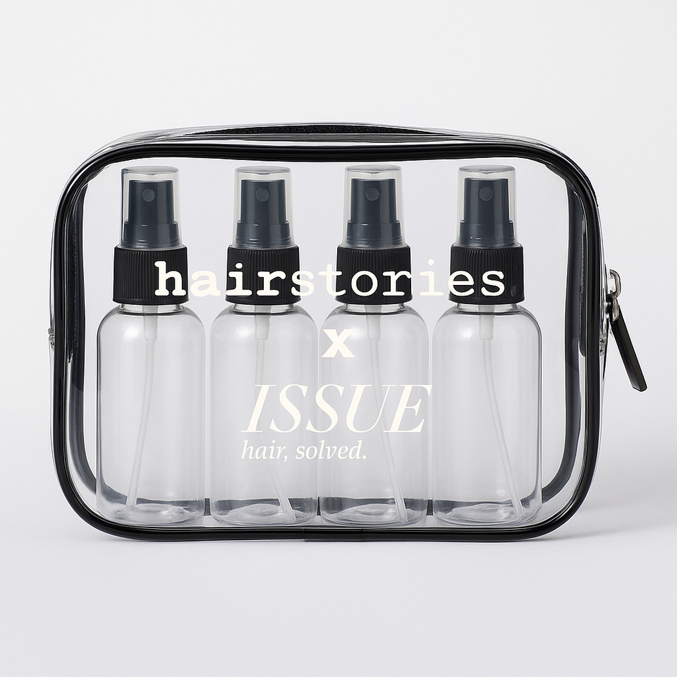 Hairstories x ISSUE Refillable Travel Set