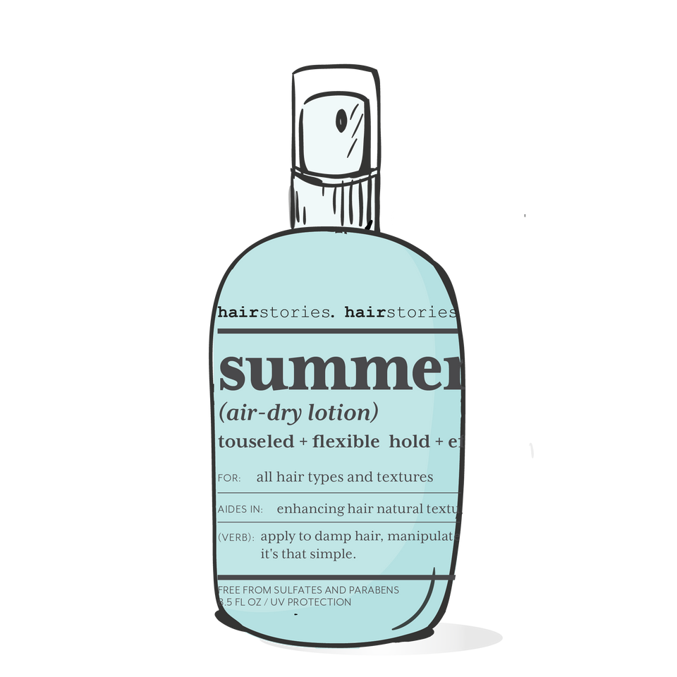 summer (air dry lotion)